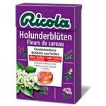 Ricola Swiss Herbal Drops Box – Sugar Free – Elderflower – 45g