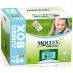 Moltex Nature Disposable Nappies – Junior – Size 5 – Jumbo Box of 64