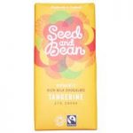Seed and Bean Organic Rich Milk Chocolate Bar – Tangerine – 85g
